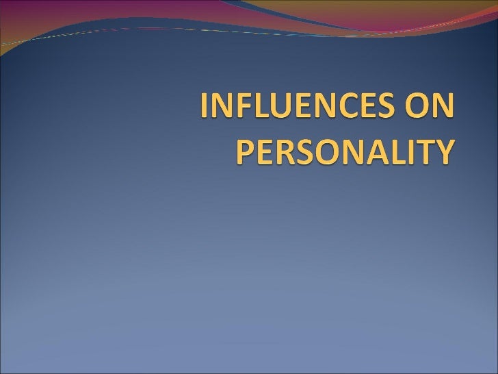 On Personality